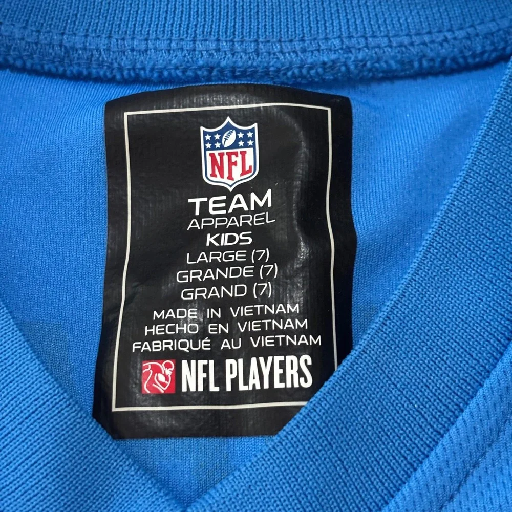 NFL Team Apparel Los Angeles Chargers Justin Herbert 10 Jersey Kids Large 7 Blue